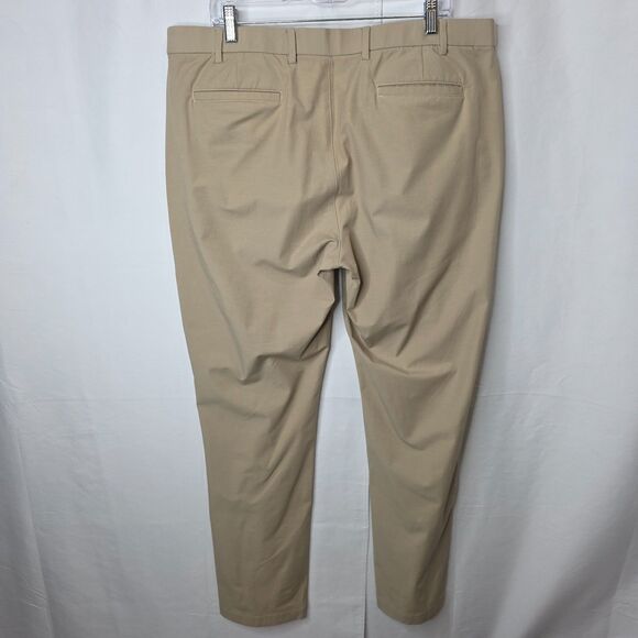 Ralph Lauren Dress Pants Men 38x31 Tan Straight Leg Business Wear - Picture 3 of 9